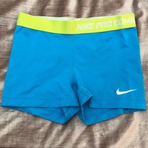 Nike Pro Combat compression shorts
